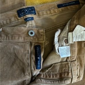 Lucky brand women’s corduroy